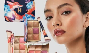 hourglass šventinė makiažo kolekcija sasha fox