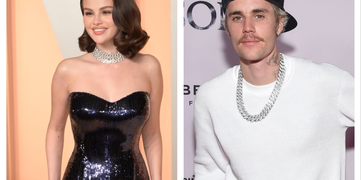 Selena Gomez ir Justin Bieber koliažas / Shutterstock