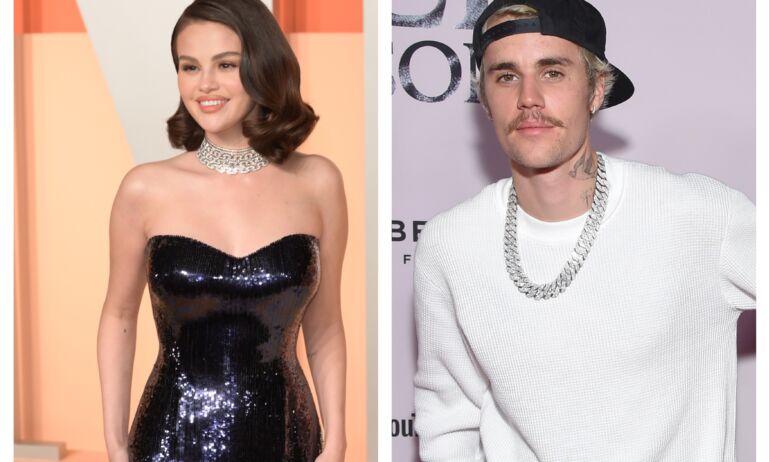 Selena Gomez ir Justin Bieber koliažas / Shutterstock