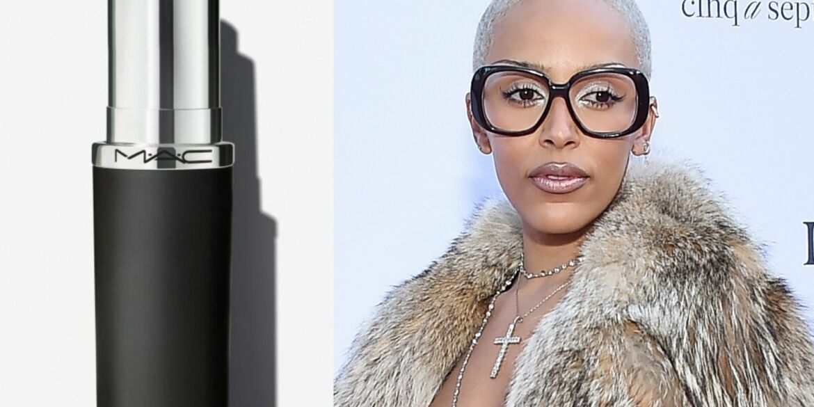 doja cat ir mac lūpų dažai