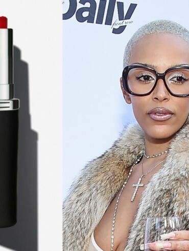 doja cat ir mac lūpų dažai
