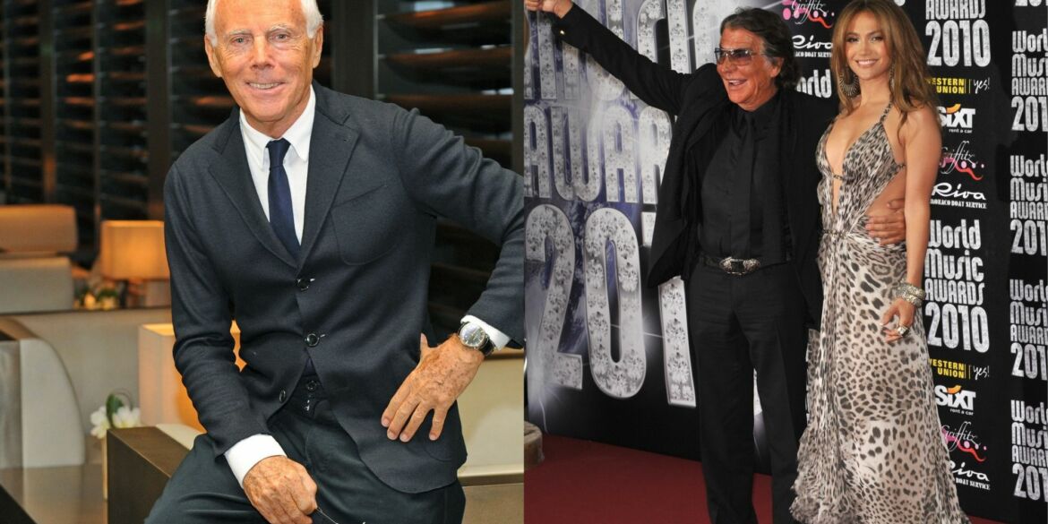 giorgio armani ir roberto cavalli