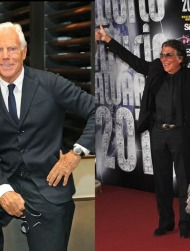 giorgio armani ir roberto cavalli