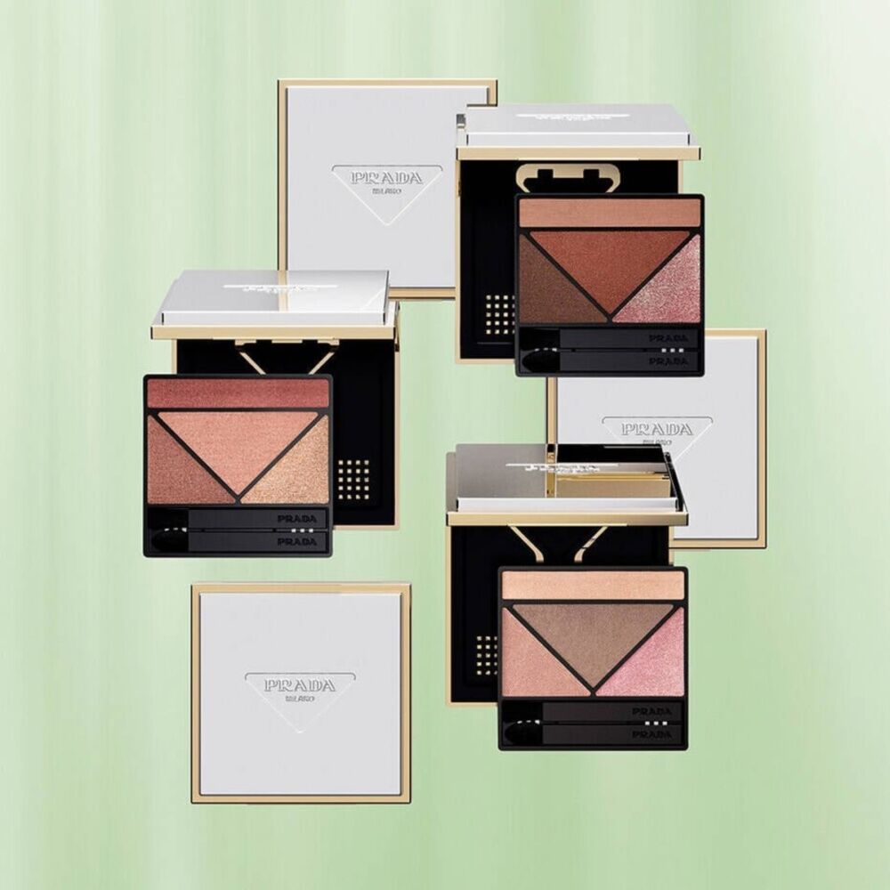 prada akių šešėlių paletės „Prada Dimensions Holo Nude“ 