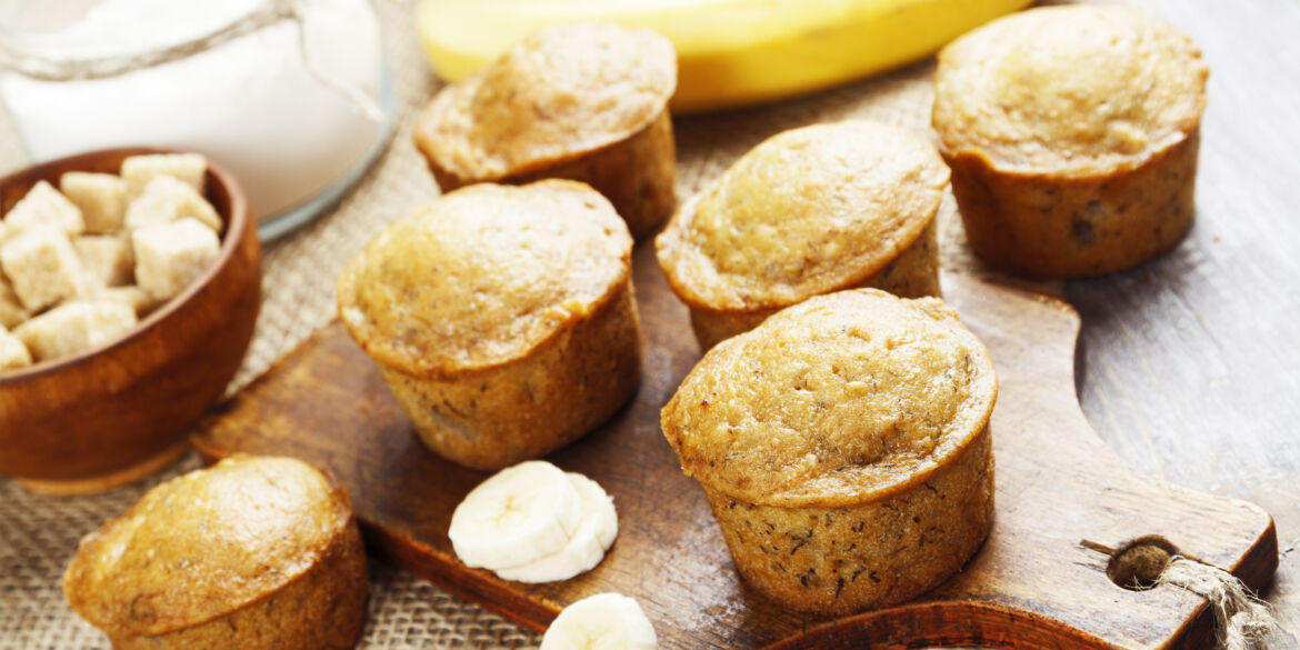 Bananiniai keksiukai / Shutterstock