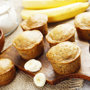 Bananiniai keksiukai / Shutterstock