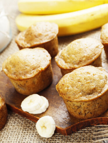Bananiniai keksiukai / Shutterstock