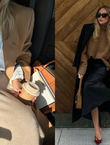 rudens stiliaus idėjos rudi atspalviai