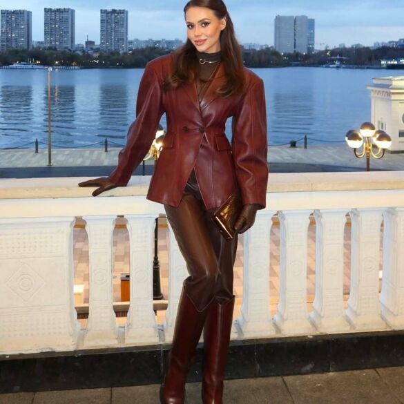 odiniai ilgaauliai batai