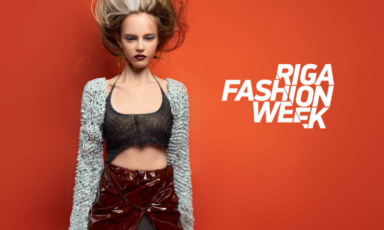 rygos mados savaitė įvaizdžio plakatas