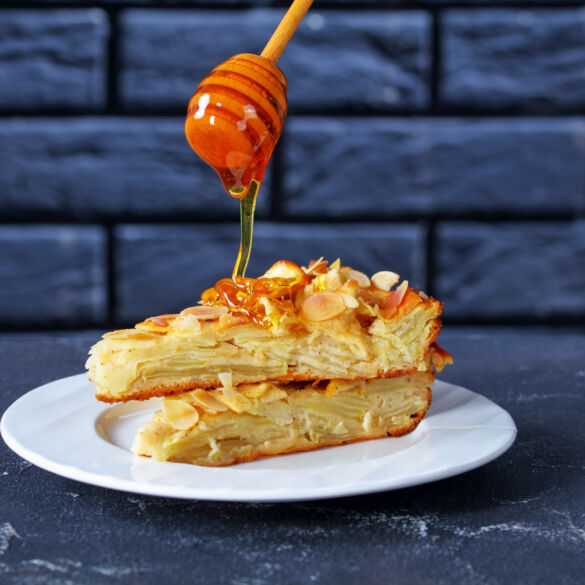 Medaus tortas su imbieru